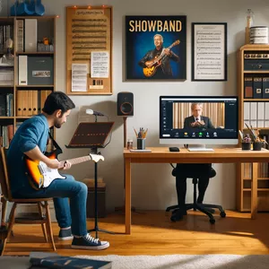 Imagen de portada para Curso online Audicion de Prueba - Curso de Guitarra Cruceros 20% OFF