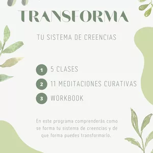Imagen de portada para Curso online Transforma tu sistema de creencias