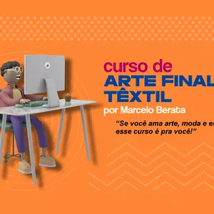 Imagem de capa para o Curso online Curso de Arte Finalista Têxtil