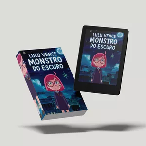 Imagem de capa para o Ebook Lulu Vence o Monstro do Escuro
