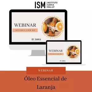 Imagem de capa para o Curso online Webinar Óleo Essencial de Laranja