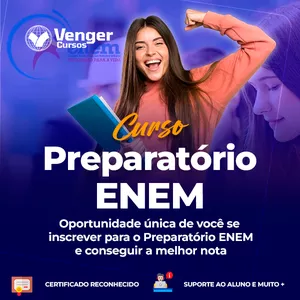 Imagem do curso Curso Preparatório ENEM