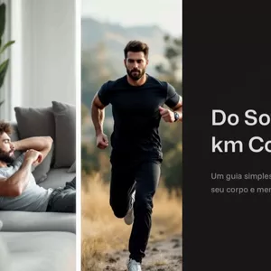 Imagem de capa para o Ebook Do sofá aos seus primeiros 5km