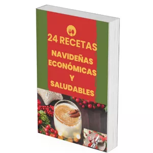 Imagen de portada para Ebook 24 Recetas Navideñas Económicas y Saludables