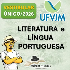 Imagem do curso Literatura e Língua Portuguesa para o Vestibular da UFVJM 2026