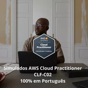 Imagem de capa para o Curso online Simulados AWS Cloud Practitioner