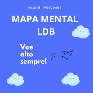 Imagem de capa para o Ebook MAPA MENTAL DA LDB