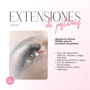 Imagen de portada para Curso online CURSO DE PESTAÑAS PUNTO POR PUNTO