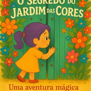 Imagem de capa para o Ebook O Segredo do Jardim das Cores