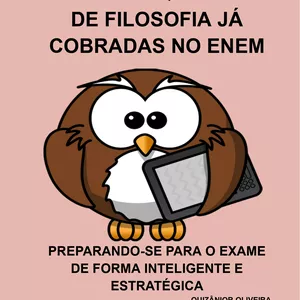 Imagem de capa para o Ebook Todas as questões de filosofia já cobradas no enem