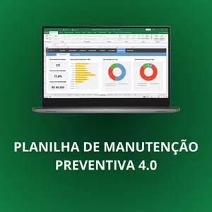 Imagem de capa para o Curso online Planilha De Manutenção Preventiva 4.0