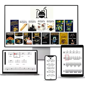 Imagem do curso Combo 10 E-books – Método para Bateria + 5 Bônus Exclusivos