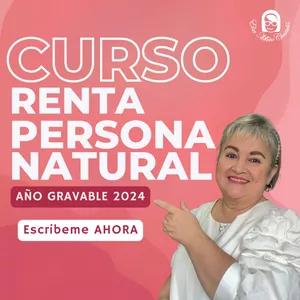 Imagen de portada para Curso online Curso Renta Persona Natural - AG 2024