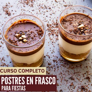 Imagen de portada para Curso online Postres en Frasco Para Fiestas®