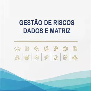 Imagem de capa para o Ebook Gestão de Riscos - Dados e Matriz