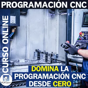 Imagen de portada para Curso online Domina la Programación CNC desde 0 