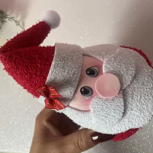 Imagem de capa para o Ebook Papai Noel Atoalhado Vermelho 