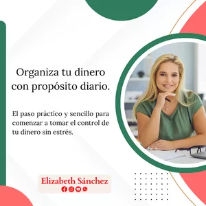 Imagen de portada para Curso online Organiza tu dinero con propósito diario.