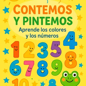 Imagen de portada para Ebook ¨Contemos y pintemos : Aprendiendo los colores y los números¨