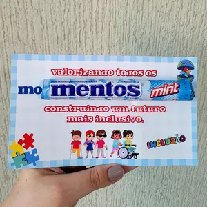 Imagem de capa para o Ebook LEMBRANCINHA CARTÃO INCLUSÃO MENTOS