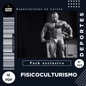 Imagen de portada para Ebook Curso Digital de Fisicoculturismo en PDF | 15 ebooks en PDF