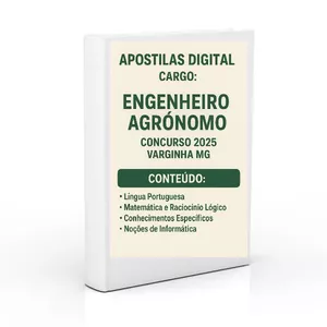 Imagem de capa para o Ebook Apostilas Digitais para Concurso Cargo ENGENHEIRO AGRÔNOMO