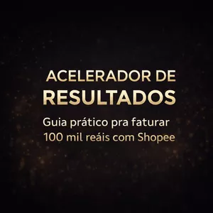 Imagem de capa para o Curso online Acelerador de Resultados Shopee. 