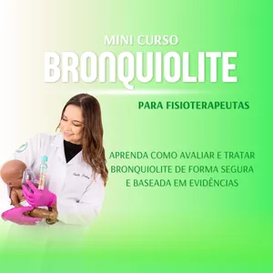 Imagem de capa para o Curso online MINICURSO- BRONQUIOLITE PARA FISIOS