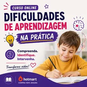 Imagem do curso Capacitação em Dificuldades de Aprendizagem: Intervenção Segura