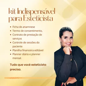 Imagem de capa para o Ebook Kit indispensável para esteticista