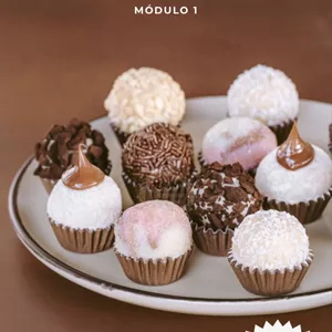 Imagem de capa para o Ebook Brigadeiros Finos de Dai Carmona 