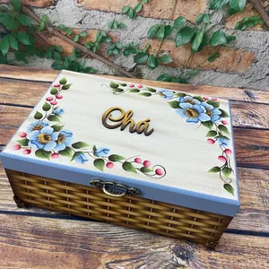 Imagem de capa para o Curso online Pintura | Caixa de Chá com Floral