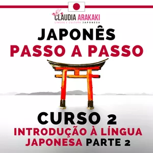 Imagem de capa para o Curso online Japonês Passo a Passo Curso 2