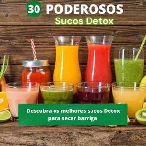 Imagem de capa para o Ebook 30 Poderosas Receita Detox