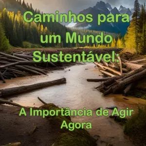 Imagem de capa para o Ebook Caminhos para um mundo sustentável: A importancia de agir agora