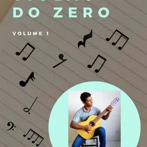 Imagem de capa para o Ebook Ebook Violão do Zero
