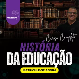 Imagem do curso História da Educação - Pilleti