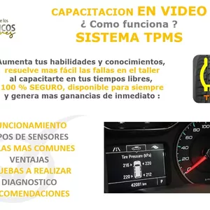 Imagen de portada para Curso online ¿Como funciona? SISTEMA TPMS