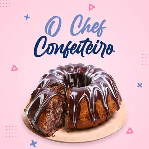 Imagem de capa para o Curso online O Confeiteiro Chef 2.0