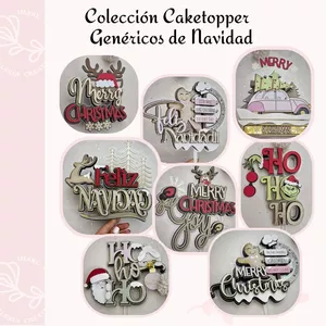 Imagen de portada para Curso online COLECCIÓN CAKETOPPERS GENERICOS DE NAVIDAD