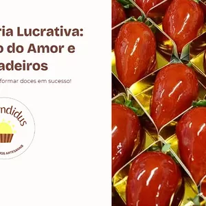 Imagem de capa para o Ebook Renda extra com morango do amor 