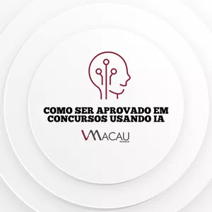 Imagem de capa para o Curso online Como ser aprovado em concursos usando IA