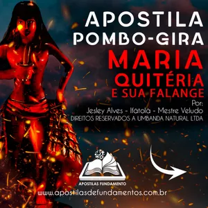 Imagem de capa para o Ebook POMBO-GIRA MARIA QUITÉRIA E SUA FALANGE