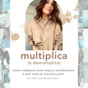 Imagem de capa para o Evento online Multiplica e Descomplica, por Thaís Leal