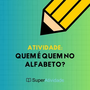 Imagem de capa para o Ebook Quem é quem no alfabeto?