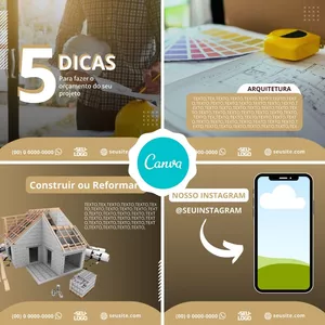 ARTES PARA ARQUITETURA (CANVA)
