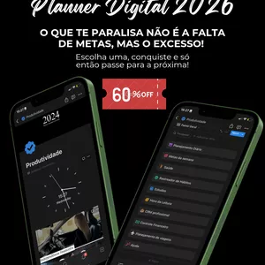 Imagem de capa para o Ebook Planner Digital: Pense, Planeje e Execute