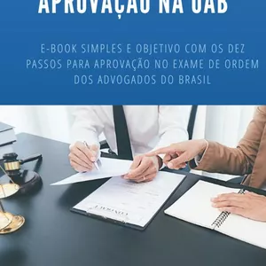 Imagem de capa para o Ebook E-book Dez passos para a aprovação na OAB - GAB Concursos e mentoria jurídica 