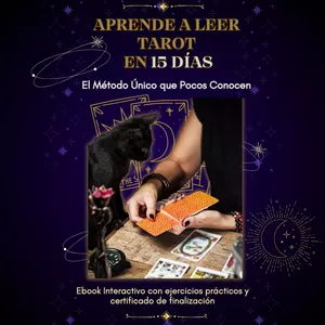 Imagen de portada para Curso online Aprende a Leer Tarot en 15 Dias
