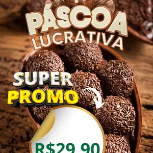 Imagem de Páscoa Lucrativa FÁBRICA DE RENDA EXTRA COM CHOCOLATES criado por denisevendas na hotmart